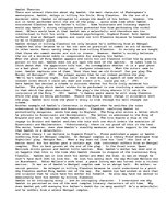 Eseja 'Hamlet Theories', 1.