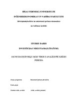 Referāts 'Jauno daudzdzīvokļu māju tirgus analīze pēc krīzes perioda', 1.