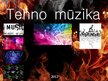 Prezentācija 'Tehno mūzika', 1.