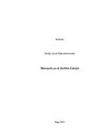 Referāts 'Monopols un tā darbība Latvijā', 1.