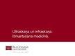 Prezentācija 'Ultraskaņa un infraskaņa, to izmantošana medicīnā', 1.