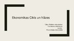 Prezentācija 'Ekonomikas cikls un frāzes', 1.