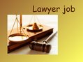 Prezentācija 'My Future Profession - Lawyer', 1.
