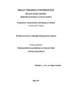 Konspekts 'Sociālie procesi un sekmīga starppersonu saziņa', 1.