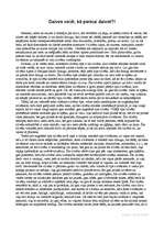 Eseja 'Dzīves veidi. Kā pareizi dzīvot?', 1.