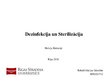 Prezentācija 'Dezinfekcija un sterilizācija', 1.