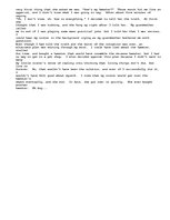 Eseja 'The Hamster, an essay on a personal experience', 2.