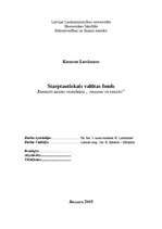 Referāts 'Starptautiskais Valūtas fonds', 1.