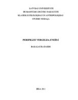 Diplomdarbs 'Perifrāze Vergilija poēmā "Eneīda"', 1.