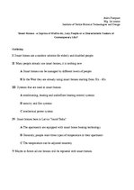 Eseja 'Smart Homes - a Caprice of Well-to-do, Lazy People or a Characteristic Feature o', 1.