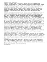 Eseja 'The Acquisition of Prejudice', 1.