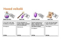 Prezentācija 'Matemātika ar Hexed varoņiem', 13.