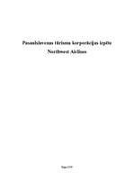 Konspekts 'Pasaulslavenas tūrisma korporācijas izpēte', 1.