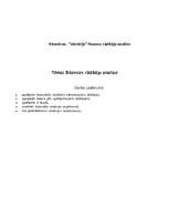 Referāts 'Viesnīcas ”Akvārijs” finanšu rādītāju analīze', 1.