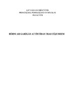 Referāts 'Bērni ar garīgās attīstības traucējumiem', 1.