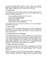 Konspekts 'Business trip for director of company "Lacoste"', 2.