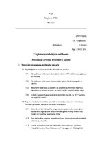 Konspekts 'Uzņēmuma iekšējais nolikums. Ražošanas procesu kvalitatīva izpilde', 1.