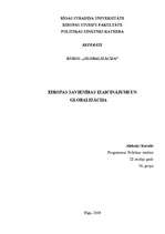 Referāts 'Eiropas Savienības izaicinājumi un globalizācija', 1.