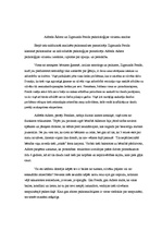 Eseja 'Alfreda Ādlera un Zigmunda Freida psiholoģijas virzienu analīze', 1.