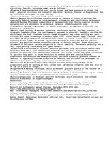 Eseja 'Manual Therapies in the Treatment of Injuries', 3.