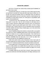 Konspekts 'Aleksandra Bloka luga "Balagāniņš', 1.