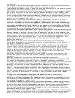 Eseja 'National Stategy for Ecologically Sustainable Development in Australia', 1.