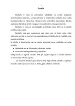 Referāts 'Bezdarba problēmas Latvijā', 3.