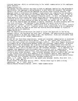 Eseja 'Verbal / Nonverbal Observations', 2.