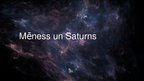 Prezentācija 'Mēness un Saturns', 1.