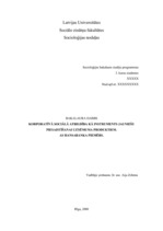 Diplomdarbs 'Korporatīvā sociālā atbildība kā instruments jauniešu piesaistīšanai uzņēmuma pr', 1.