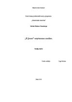 Referāts '"X jeans" uzņēmuma analīze', 10.