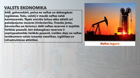 Prezentācija 'Apvienotie Arābu Emirāti', 6.