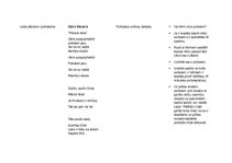 Konspekts 'Dzejoļu analīze', 16.