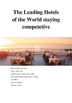 Referāts 'The Leading Hotels of the World Staying Competitive', 1.