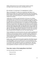 Referāts 'The Leading Hotels of the World Staying Competitive', 37.