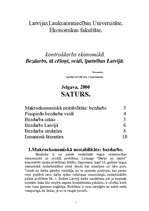 Referāts 'Bezdarbs, tā cēloņi, veidi, īpatnības Latvijā', 1.