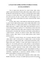 Diplomdarbs 'Kvalitātes vadības sistēmas izveide X novada sociālajā dienestā', 70.