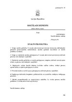 Diplomdarbs 'Kvalitātes vadības sistēmas izveide X novada sociālajā dienestā', 104.