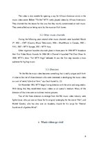 Referāts 'Music Video History', 9.