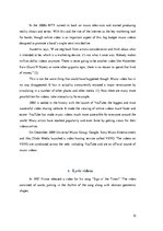 Referāts 'Music Video History', 10.