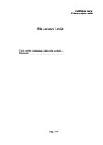 Referāts 'Projekta pieteikums. Ekskursija "Pilis pavasara Latvijā"', 1.