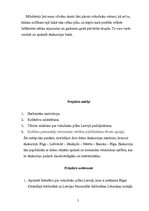 Referāts 'Projekta pieteikums. Ekskursija "Pilis pavasara Latvijā"', 5.