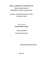 Konspekts 'Galvenais publiskajās tiesībās', 1.