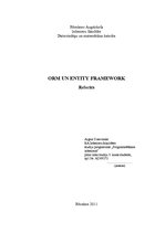 Referāts 'ORM un Entity Framework', 1.