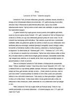 Eseja 'Leonardo da Vinči - laikmeta spogulis', 1.