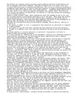 Eseja 'The Effects of Corporate Downsizing', 1.