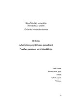 Konspekts 'Prasības pamatiem un to klasifikācija', 1.