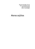 Konspekts 'Maņu orgāni', 1.