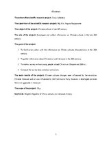 Referāts 'Ķīnas kultūra divdesmitā gadsimta otrajā pusē', 3.