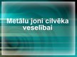 Prezentācija 'Metālu joni cilvēku veselībai', 1.